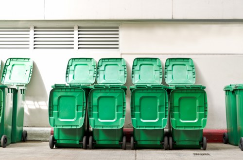 Eco-friendly disposal methods used in flat clearance